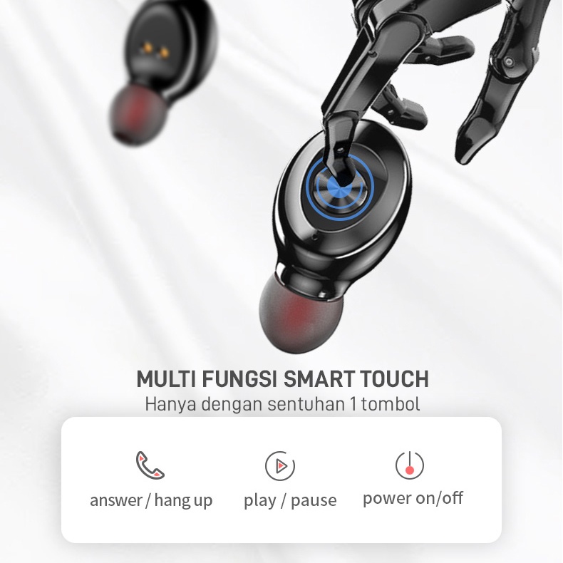 MOFIT Headset MO-16 Blueatooth 5.0 True Wireless Stereo TWS Earbuds